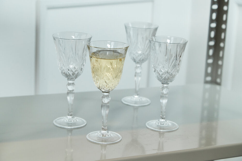 Melodia hvidvinsglas 4 stk. - 21 cl